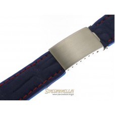 Cinturino gomma blu adatto per Rolex Sportivi nuovo